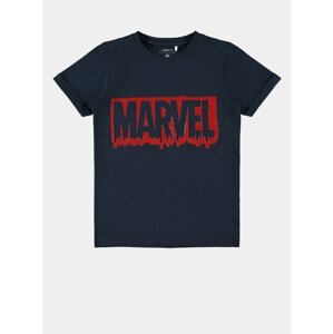 Tmavě modré klučičí tričko name it Marvel