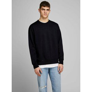 Černá basic mikina Jack & Jones Soft