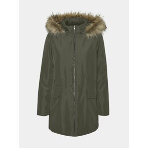 Khaki zimní parka Noisy May Octavia