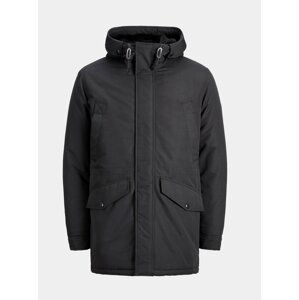 Černá zimní parka Jack & Jones Ewetland