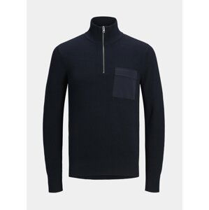 Tmavě modrý svetr Jack & Jones Prblajasper