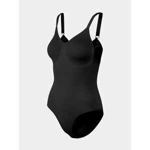 Černé stahovací body Pieces Bellla