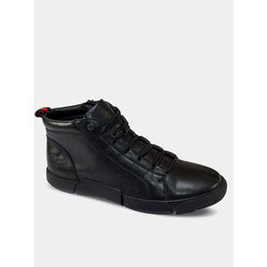 Lee Cooper černé pánské boty Black Unique