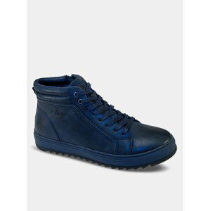 Lee Cooper modré pánské boty Blue Unique