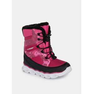 Růžové holčičí zimní boty LOAP Enima