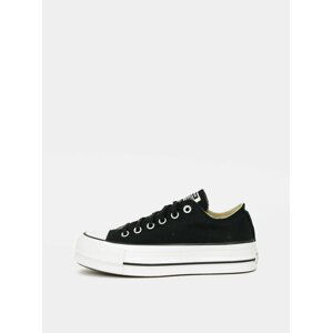 Černé tenisky na platformě Converse Chuck Taylor All Star Canvas Platform