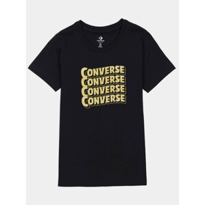 Černé dámské tričko Converse