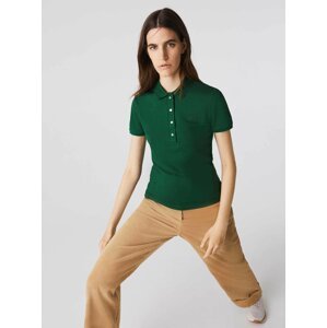 Zelené dámské polo tričko Lacoste