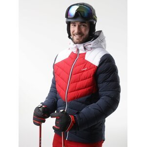 Červeno-modrá pánská lyžařská bunda LOAP Olto