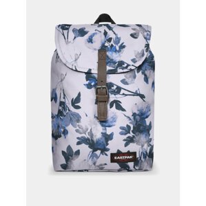 Modro-bílý květovaný batoh Eastpak 10,5 l