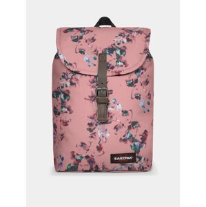 Růžový květovaný batoh Eastpak 10,5 l
