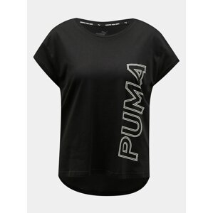 Černé dámské tričko s potiskem Puma Modern Sports