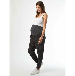 Tmavě šedé těhotenské tepláky Dorothy Perkins Maternity