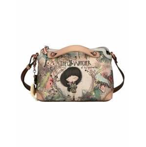 Hnědá malá crossbody kabelka Anekke Jungle