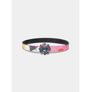 Desigual oboustranný pásek Belt Arcadian Reversible