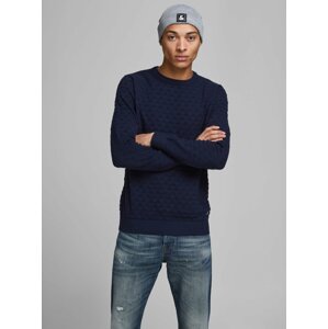 Tmavě modrý svetr Jack & Jones