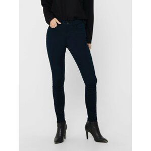 Tmavě modré skinny fit kalhoty Jacqueline de Yong