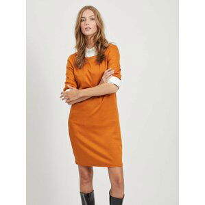 Oranžové šaty VILA-Tinny