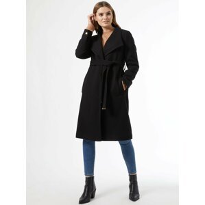 Černý kabát Dorothy Perkins
