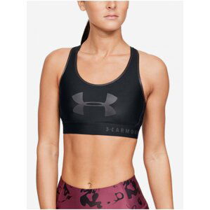 Podprsenka Under Armour Armour Mid Keyhole Graphic-BLK