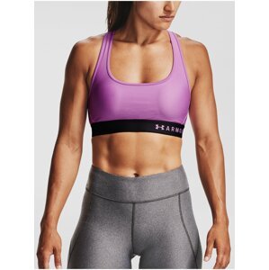 Sportovní podprsenka Under Armour Armour Mid Crossback Bra -  fialová