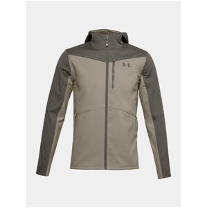 Bunda Under Armour UA CGI Shield Hooded FZ - šedá