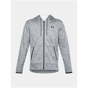 Mikina Under Armour UA Armour Fleece FZ Hoodie - šedá