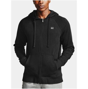 Mikina Under Armour UA Rival Fleece FZ Hoodie - černá