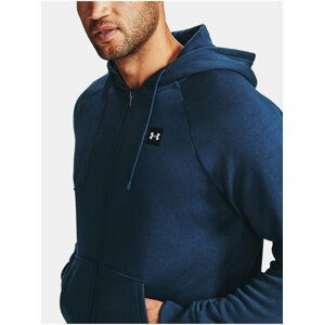 Mikina Under Armour UA Rival Fleece FZ Hoodie - tmavě modrá