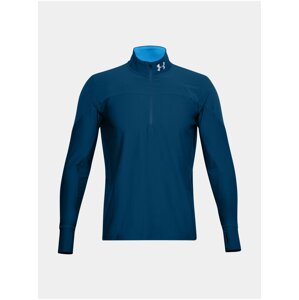 Tričko Under Armour UA QUALIFIER HALF ZIP -tmavě modrá