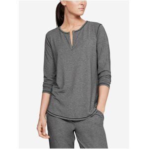 Tričko Under Armour Recovery Sleepwear Longsleeve - černá