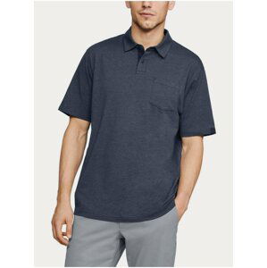 Tričko Under Armour CC Scramble Polo - tmavě modrá