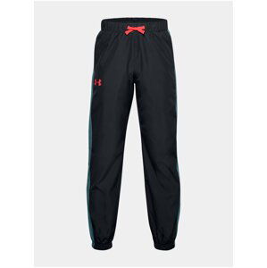 Tepláky Under Armour UA Mesh Lined Pants - černá