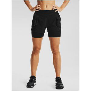 Kraťasy Under Armour Run Anywhere 2N1 Short - černá