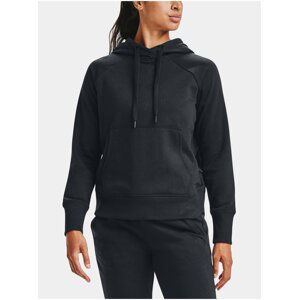 Mikina Under Armour Rival Fleece Metallic Hoodie - černá