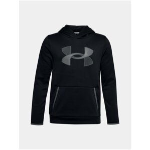 Mikina Under Armour UA ARMOUR FLEECE HOODIE - černá