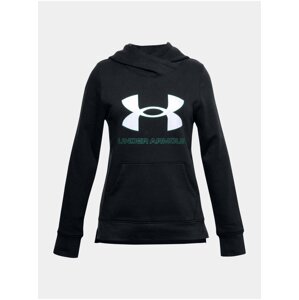 Mikina Under Armour Rival Fleece Logo Hoodie - černá