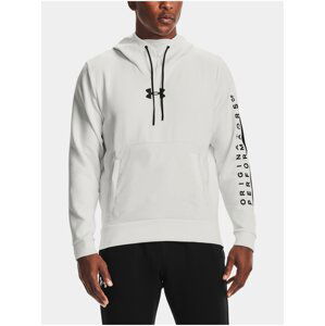 Mikina Under Armour UA Sportstyle Apollo Hoodie - bílá