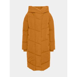 Oranžový zimní kabát Noisy May Hattie