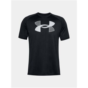 Tričko Under Armour UA BIG LOGO TECH SS - černá