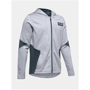 Mikina Under Armour Game Time Full Zip Hoody - šedá