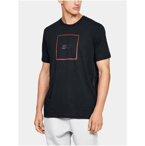 Tričko Under Armour SC30 BOX LOGO TEE - černá