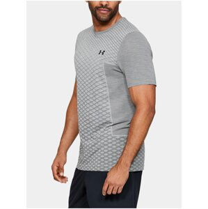 Tričko Under Armour Vanish Seamless SS Novelty - šedá