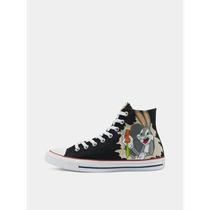 Converse černé kotníkové tenisky Chuck Taylor All Star Bugs Bunny