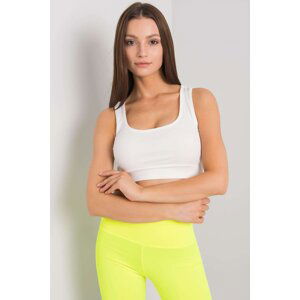 RUE PARIS Crop top Finn ecru Velikost: M