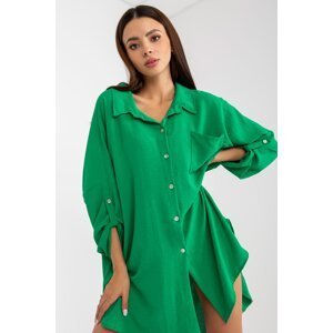 ItModa Košilové šaty Dayen zelené Velikost: UNI