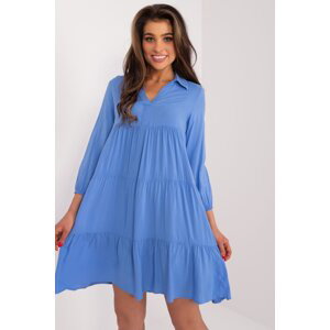 Sublevel Bavlněné šaty Jane modré Velikost: XL