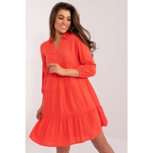 Sublevel Bavlněné šaty Jane coral Velikost: XL