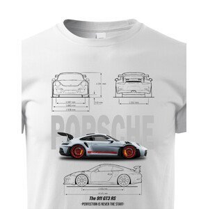 Dětské tričko Porsche 911 GT3 RS - kvalitní tisk a rychlé dodání