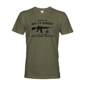 Pánské tričko I wear this AR-15 SHIRT - tričko pro military nadšence